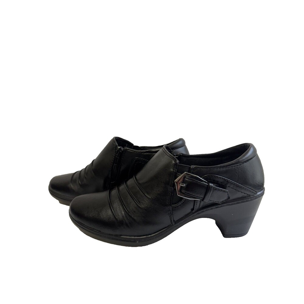 Easy Street Comfort Wave Ankle Booties Women 7.5 Black Casual. - Picture 4 of 10